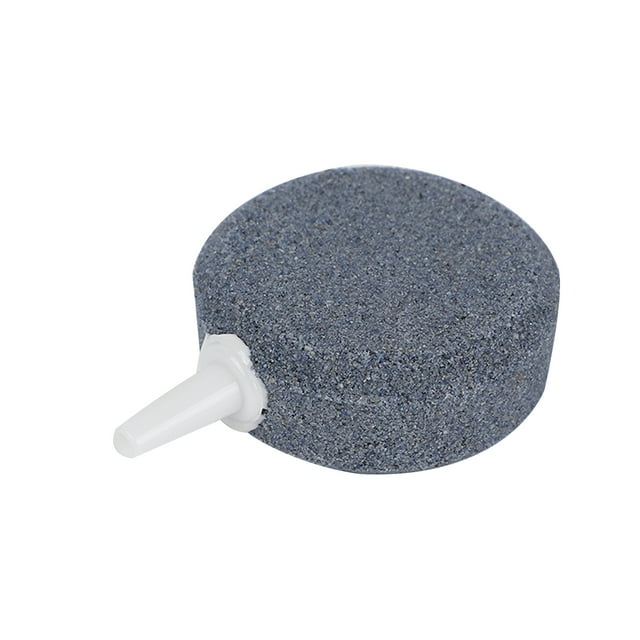 Noref Oxygen Pump Accessories Compact Safe Bubble Stone Round Long Term Use For Aquarium For Fish Tank