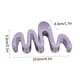 thumbnail image 3 of Xihbxyly En venta Pinzas para el cabello para mujeres: pinzas para el cabello grandes antideslizantes mate para cabello grueso y fino, pinzas para el cabello grandes de sujeción fuerte, pinzas para e, 3 of 3