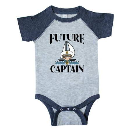 

Inktastic Cute Baby Boy Sailing Captain Outfit Gift Baby Boy Bodysuit