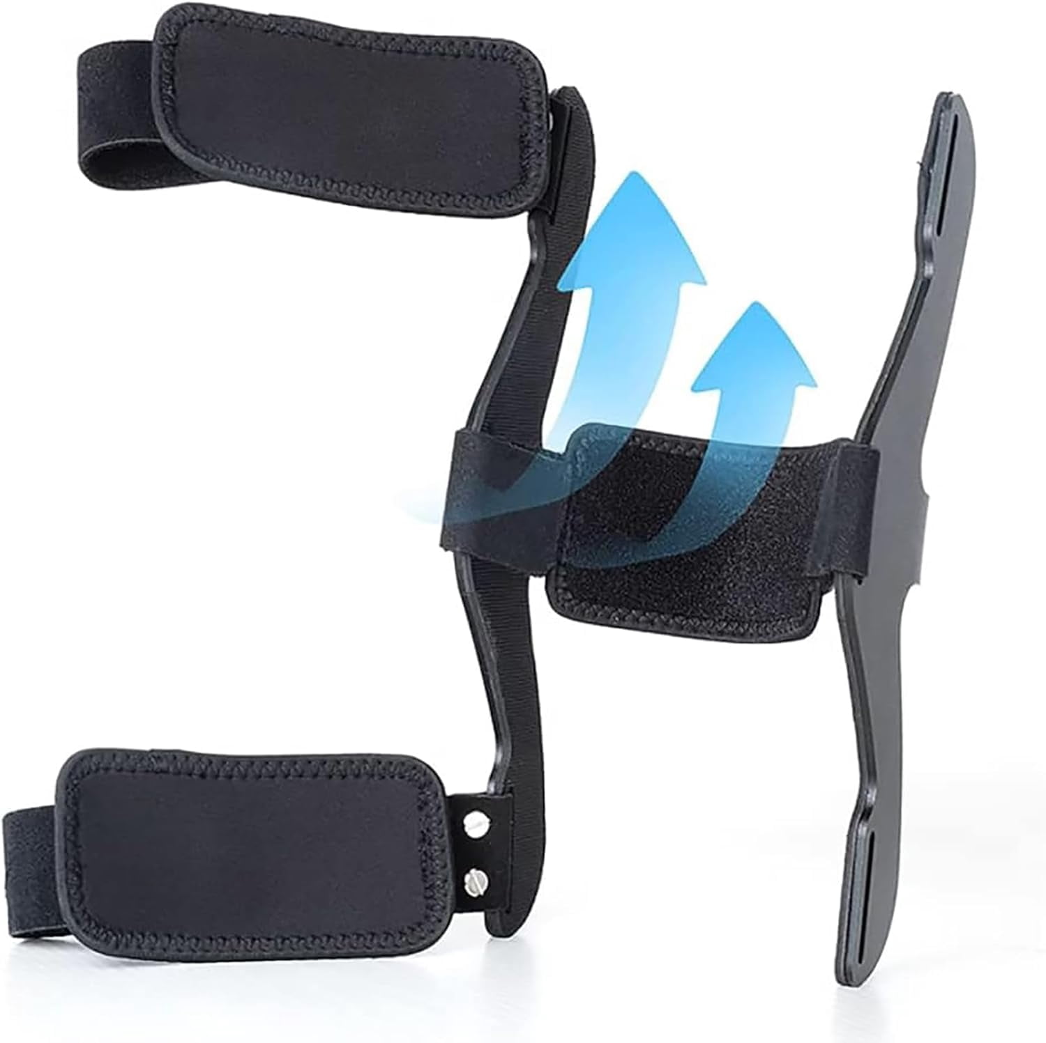 Fixed Knee Immobilizer Brace, Knee Hyperextension Orthosis, Worn in 10 Seconds, Anti-rotation Design, Lightweight and Comfortable, for Knee hyperextension, Hemiplegic Knee Abduction Fixing Brace