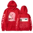 thumbnail image 1 of Sudadera con capucha de Darling In The Franxx para mujer, jersey de talla grande con estampado gráfico de dos ojos Zero, sudadera Harajuku para mujer, 1 of 1