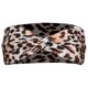 thumbnail image 3 of Diadema para mujer con estampado de leopardo: 6 uds. Banda para el cabello suave y retorcida entrecruzada, 3 of 8
