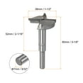 thumbnail image 2 of Uxcell 2 Piezas Brocas Forstner 38mm (1-1/2") Broca de Carburo de Tungsteno para Bisagra de Madera Carpintería, 2 of 7