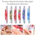 thumbnail image 1 of 6PCS Nail Polishing Kit Double-side Nail Files Mini Disposable Nail Buffer DIY Sandpaper Nail Tips Sanding Block Nail Art Tools, 1 of 5