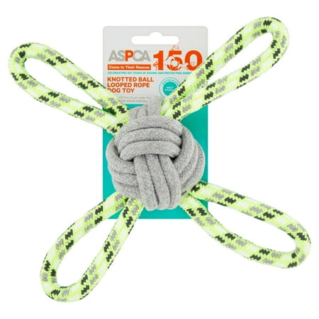 Bow Wow Pet Aspca Knotted Ball Looped Dog Rope Toy From Walmart Accuweather Shop