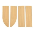 thumbnail image 2 of 4PCS Rubber Wheelchair Ramp Universal Sweeper Threshold Ramps Non Slip for Sweepers Electric Scooters Wheelchairs, 2 of 7