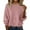 Pink#women's knit pullover, variant on Lcziwo Plus Size Womens Knit Sweater 2025 Early Fall Fashion Outfits Long Sleeve Crew Neck Plain Soft Pullover Tops Black,XXXL