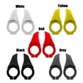 thumbnail image 2 of 1 Pair 5 Colors Fit forRoad Bike Outdoor Bar Ends Small Auxiliary Handlebar Bicycle Handlebar End Bike Handle Thumb Rest Handle BLACK, 2 of 8