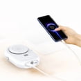 thumbnail image 5 of Desk Fan Bladeless Clip On Fan USB Rechargeable Mini Wearable Cooling Fan Aromatherapy Hands-Free Desk Use, 5 of 7