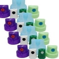 thumbnail image 2 of Rusto Female Cap Variety Pack 50ct for male valve spray paint cans, 2 of 3