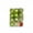 Green, variant on 24Pcs Mini Christmas Tree Ball Bauble Hanging Xmas Party Ornament Christmas Ball Ornaments Christmas Decoration(Size:1.2")