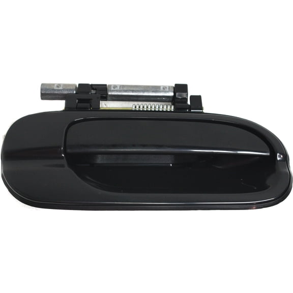 Exterior Door Handle Compatible with 2000-2006 Nissan Sentra Front, Passenger Side Smooth Black