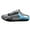 Grey, variant on Men's Breathable Mesh Slippers Fashion Versatile Casual Shoes Lightweight Comfort Half Cap Toe Hiking Slippers