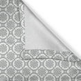thumbnail image 4 of Ambesonne Floral Window Valance, Classic Floral Vintage, 54" X 12", White and Grey, 4 of 5
