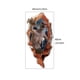 thumbnail image 2 of Clearance! Halloween Decorations! New Halloween Zom-bie Wall Stickers 3d Broken Wall Halloween Wall Stickers Buy 2 Get 3, 2 of 4