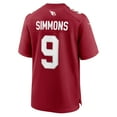 thumbnail image 3 of Men's Nike Isaiah Simmons Cardinal Arizona Cardinals Game Player Jersey, 3 of 6