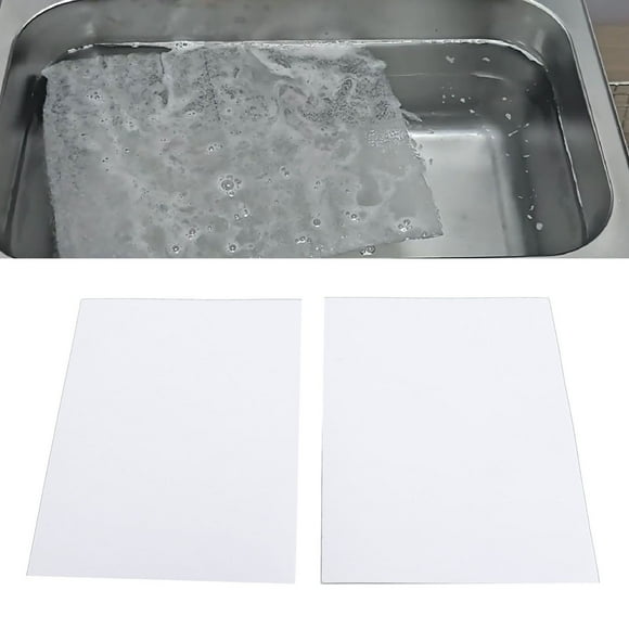 Cleaning Machine Cleaner Sheet, Anti Errosion 1 Box Cleaning Sheet for Glasses