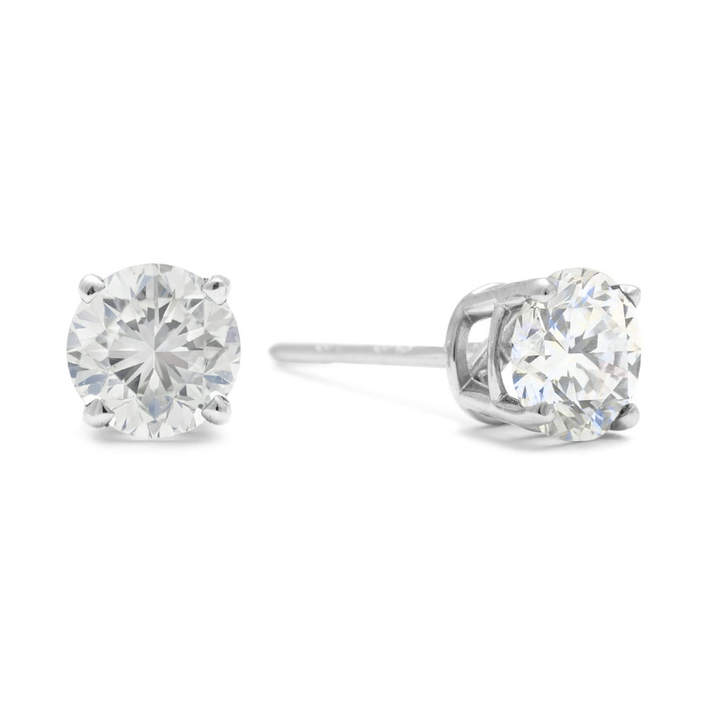 2ct diamond stud earrings