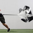 thumbnail image 3 of Hommes Femmes Résistance à la Vitesse Entraînement Course Jogging Glissière Soccer Soccer Entraînement Physique Parachute, 3 of 8