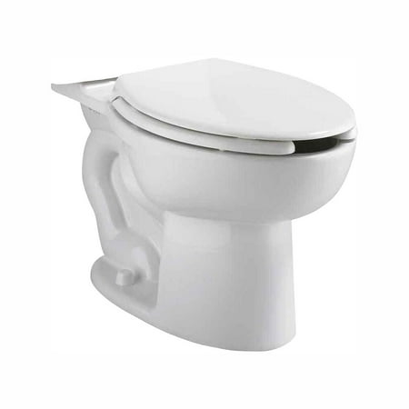 American Standard Cadet 1.1 GPF FloWise Elongated Pressure Assisted Universal Toilet Bowl Only in