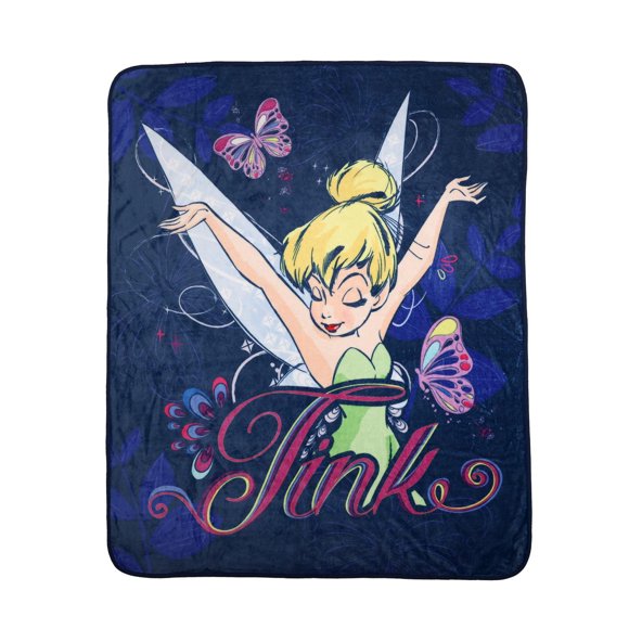 Disney Tinkerbell Throw, 50" x 60"