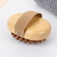 thumbnail image 4 of Pressure Brush Body Cellulite Massage Tool Natural Wooden Spa Massager for Soothing Relaxation and Body, 4 of 6
