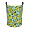 thumbnail image 6 of Picia Lemon Large Laundry Basket, Waterproof, Freestanding Laundry Hamper, Collapsible Tall Clothes Hamper with Extended Handles-Medium, 6 of 8