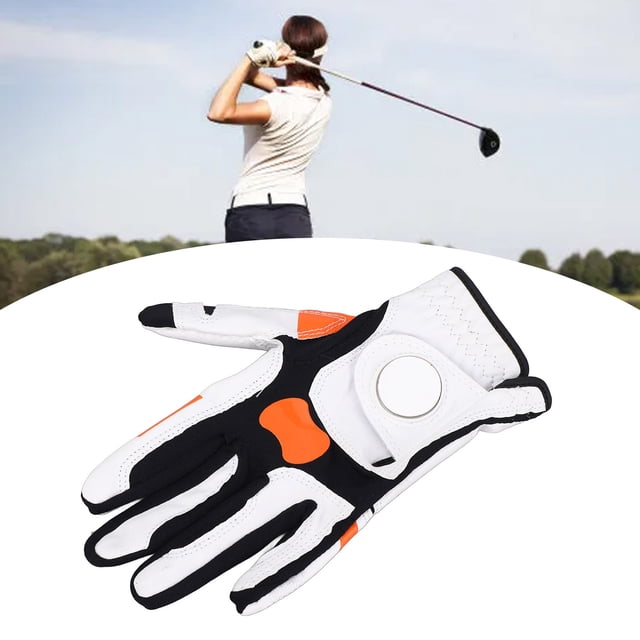 Left Hand Golfing Glove Non Slip Silicone Grip Swing Trainer for Golfing Training