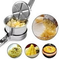 thumbnail image 4 of Potato Ricer Masher Heavy Duty Stainless Steel Press U Kitchen Mashed Hot E9 дъ P3R9, 4 of 8