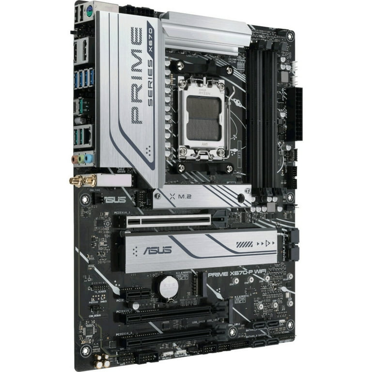 ASUS Prime X670-P WiFi AM5, Ryzen 7000 ATX Motherboard, DDR5, M.2