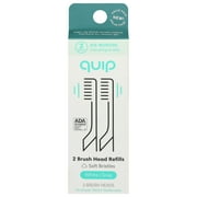 Quip Brush Head Refill Soft - 2 pk (Packaging May Vary)