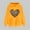 Yellow, variant on SOOMLON Valentines Day Hoodies for Women Lover Valentines Gift Plus Size Comfy Long Sleeve Crewneck Sweatshirts Tops Funny Love Heart Graphic Pullovers Shirts Fashion Holiday Outfits 2025 Green XL