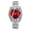 Alien Spider Web - Red, variant on Men's watch, vintage alabaster quartz watch, European and American style, unique spider web design, high aesthetic value, waterproof