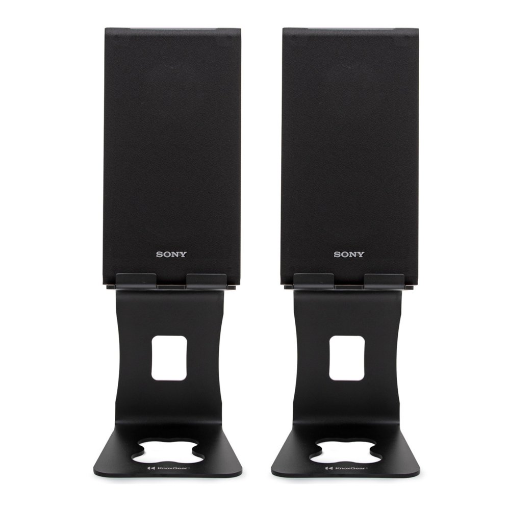 Sony SSCS5 3Way 3Driver Bookshelf Speaker System (Pair) Bundle with