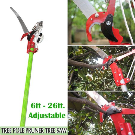 Tree Pruner Pole 26 ft. Saw Branch Limb Pruning Cutter Trimmer Extendable Shaft