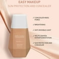 BONINGGG Concealer Sunscreen Multifunctional Long Lasting Liquid