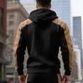 thumbnail image 4 of Ceisia Men's Regular-Fit Hooded Full-Zip Color-Blocked Quilted Hoodie Multi-Style Gift, 4 of 9