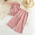 thumbnail image 4 of Zpanxa Girls 2 Piece Outfits Short Sleeve Top and Ruffled Short Skirt Long Skirt Set 8 Years, 4 of 7