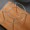thumbnail image 4 of WHAMVOX 3pcs Inverted Cooling Rack Bread Baking Tools Stainless Steel Cooking Rack Cake Cooling Holder Cookie Drying Rack Oven Pan Baking Tool Silver, 4 of 8