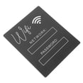 thumbnail image 1 of Milisten Cartel Acrílico Negro Para WiFi Con Base Resistente Para Uso En Casa, 1 of 6