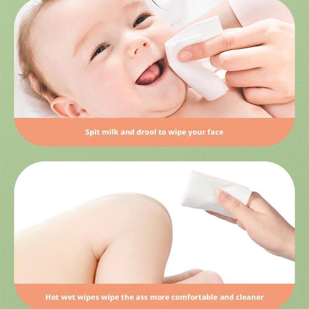 Baby Wipe Warmer, Large Capacity Wipes Dispenser, Fast and Even Heating, Diaper Wipe Warmer with Night Light, Newborn Essentials