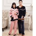 thumbnail image 4 of Conjuntos de pijamas cálidos de manga larga Macarena Ropa de noche Pantalones Mujer XXL, 4 of 8