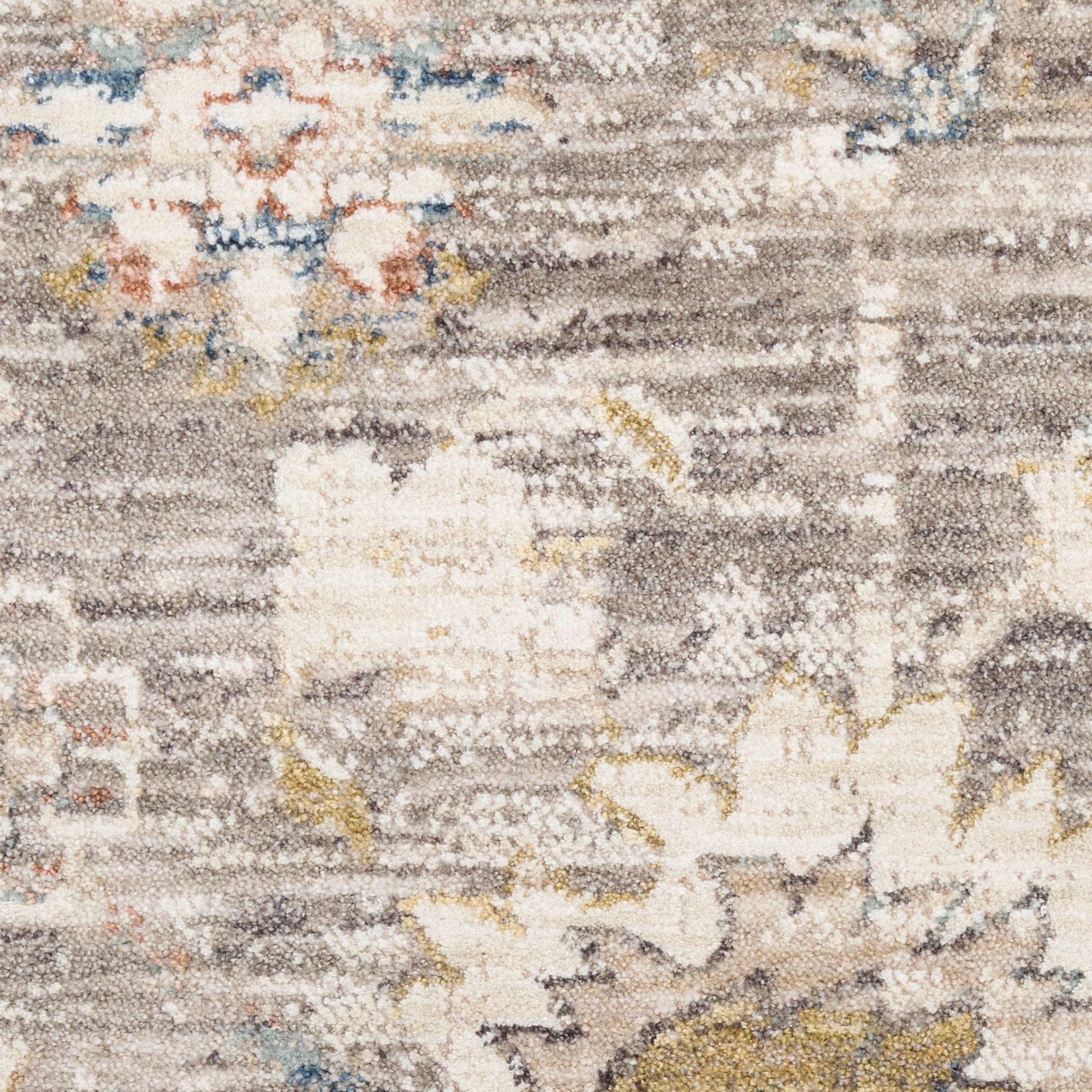 Nourison Heirloom Blend 5'3" x 7'10" Grey Vintage Indoor Rug