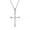 Electroplating + Nano Anti-oxidation Protection, variant on Leander 999 Sterling Silver Vintage Cross Necklace for Women: A stylish and versatile long sweater chain necklace.