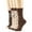 Brown, Light Beige (A28), variant on 7BIGSTARS KINGDOM Women Cotton Coffee Beans Novelty Socks - 4 Pack Large - Crew Long Funny - Seamless Sock Size:10-12, Shoe Size: 8-12, 2 pairs of Brown, 2 pairs of Beige