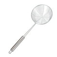 thumbnail image 1 of Stainless Steel Frying Oil Strainer Mesh Food Colander Spoon Soup Strainer Kitchen Tool Oil Colander (Diameter 16CM), 1 of 9