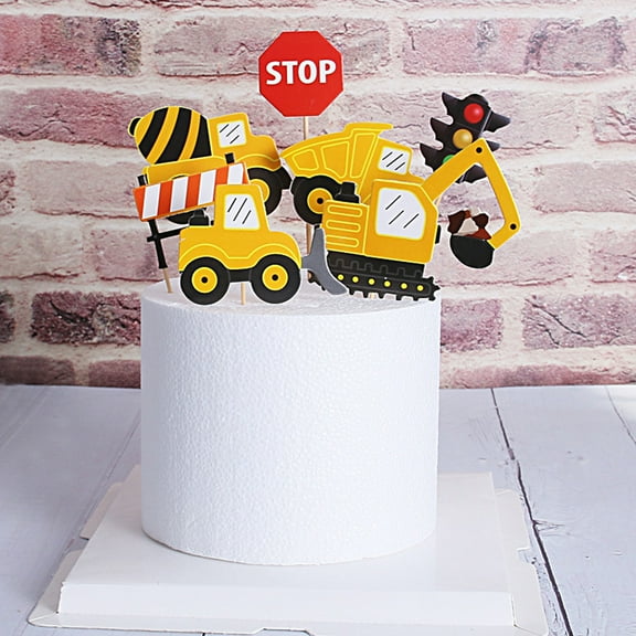 Milisten Car Cupcake Toppers Assorted Color 28pcs for Holiday Celebrating Desserts