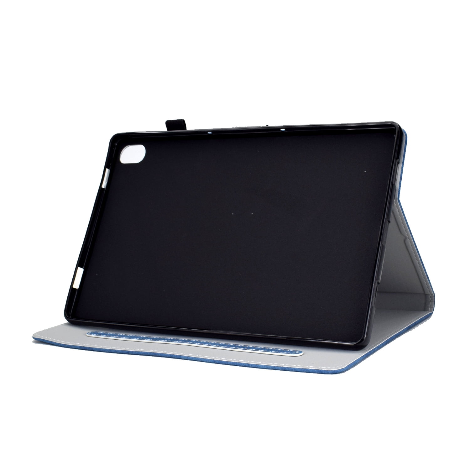 Dteck for New iPad 10th Generation Case 10.9 Inch 2022, Premium Leather Business Folio Stand Cover with Built-in Apple Pencil Holder - Auto Wake/Sleep and Multiple Viewing Angles, Blue