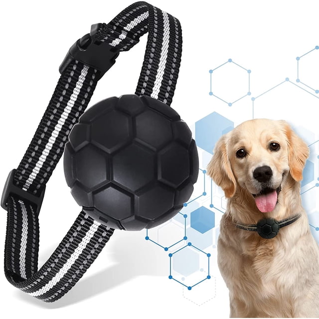 Collar antiladridos para perros pequeños, medianos y grandes; collar antiladridos actualizado sin descargas eléctricas; dispositivo recargable y eficaz para el control de los ladridos del perro.