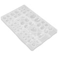 thumbnail image 3 of Geometry , Resin Casting  65 Cavity Geometry Geometry Silicone Mould  For Home For Family, 3 of 8